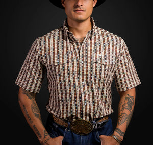 Ferrell Senior Short Sleeve Snap Shirt