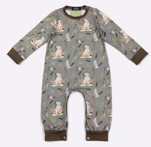 Dog Duck Hunt Boy Romper