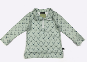 Sage Deer Boy Quarter Zip