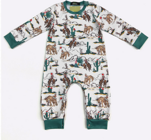 Bronco Boy Romper