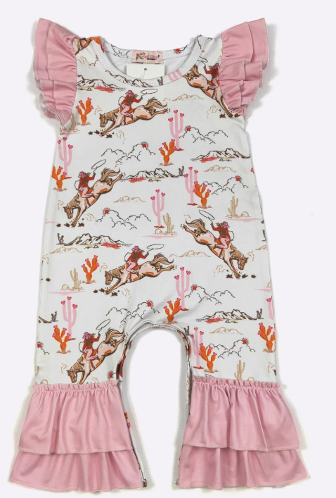 Lucy Lasso Baby Romper