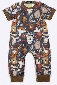 Forest Critters Boy Romper