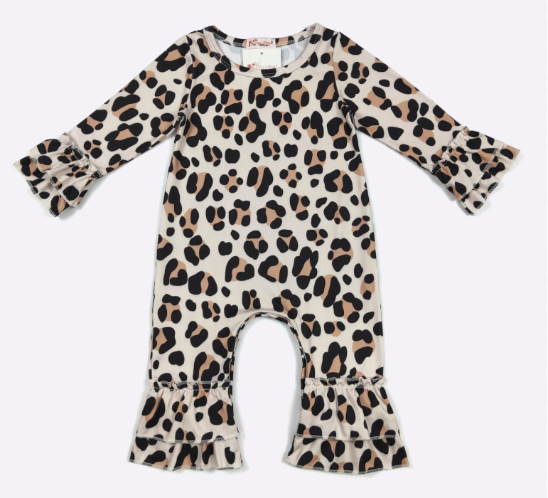 Leopard Baby Romper