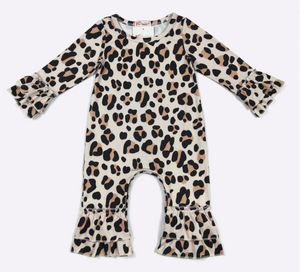 Leopard Baby Romper