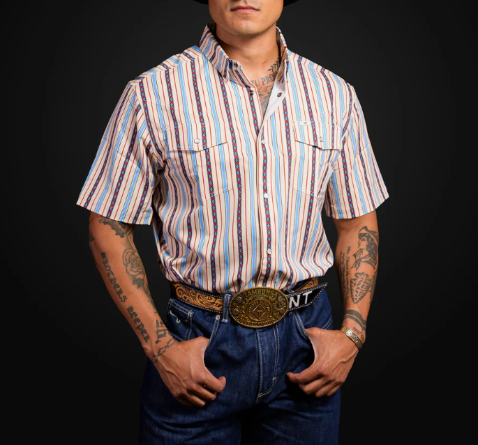 Ferrell The Edward Short Sleeve Snap Shirt