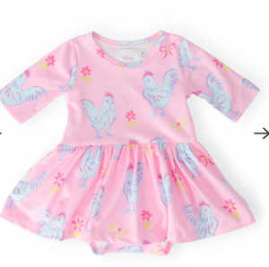 Little Miss Chickie Twirl Bodysuit
