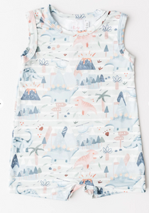 Dino Tracks Onesie