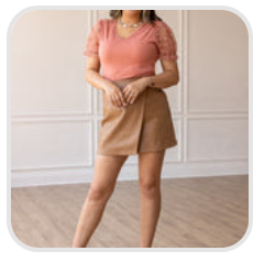 World Class Cutie Asymmetrical Leather Skirt