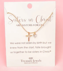 Sister in Christ Necklace
