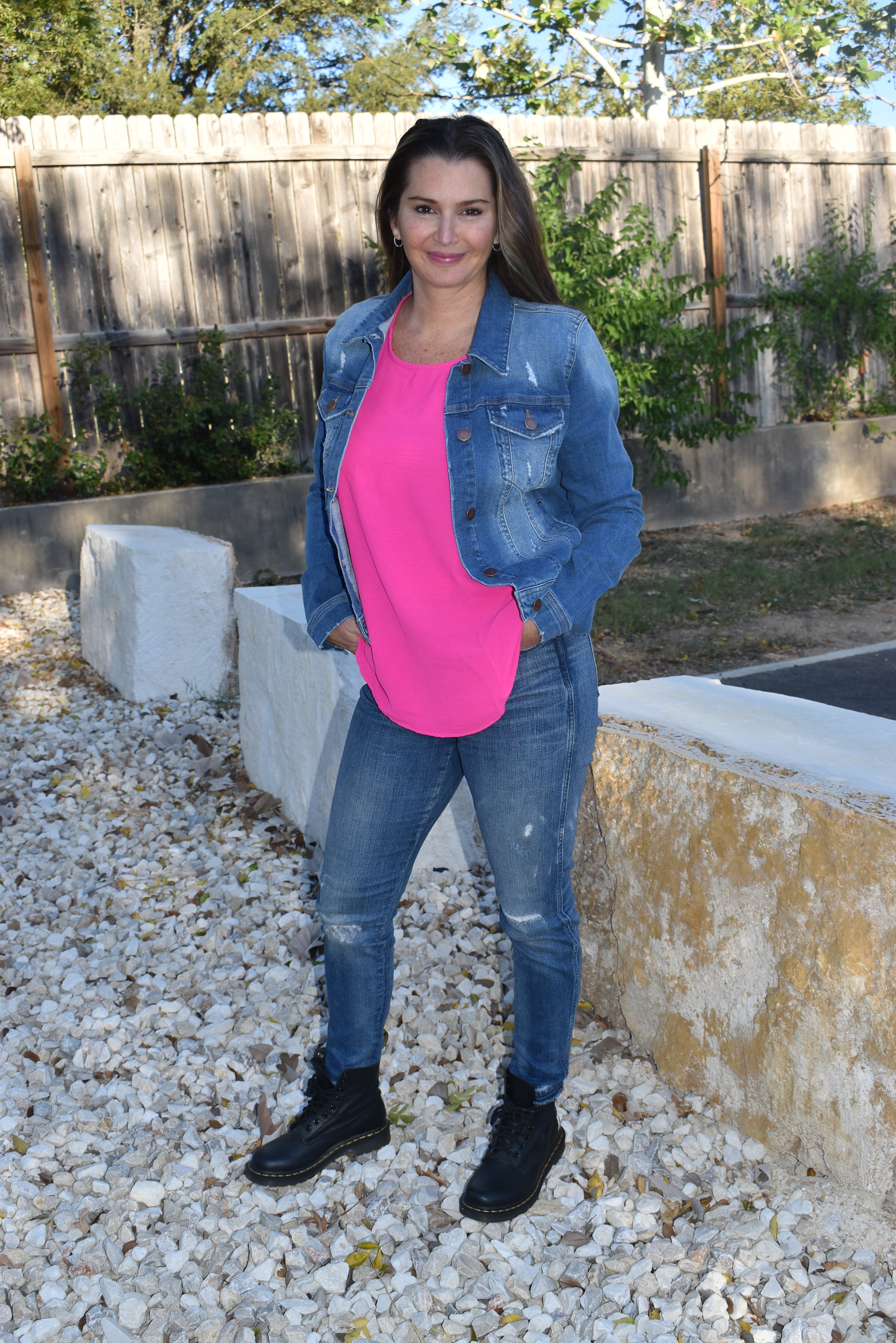 Vintage washed Grey Jacket